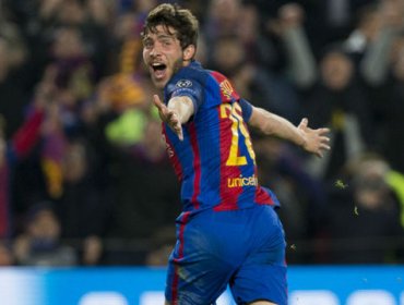 Agónico gol de Sergi Roberto generó un sismo en Barcelona