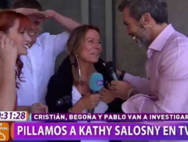 Katy Salosny salió al aire en el matinal "Muy Buenos Días"