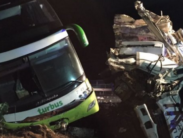 Nuevo accidente de Turbus se registra en carretera chilena