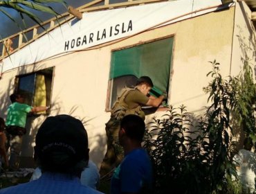 Hogar de Ancianos se quemó en su totalidad en Limache y dejo dos fallecidos