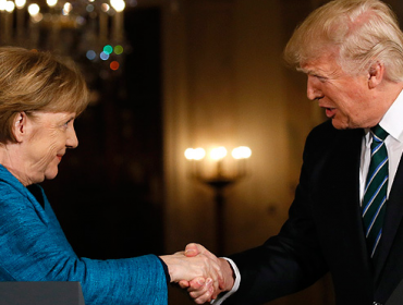 Trump y la reunión con Merkel: "La inmigración es un privilegio, no un derecho"