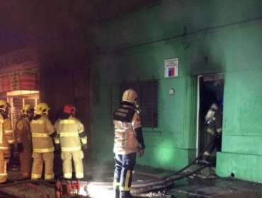 Incendio afectó a hogar de menores en Curicó