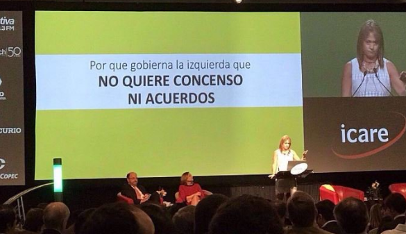 Van Rysselberghe protagoniza bochornoso error en foro empresarial "Icare"