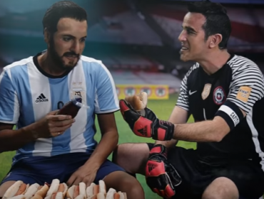 Kramer prende la previa del Argentina-Chile con entretenido video