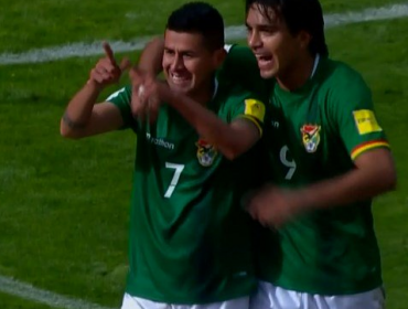 Con este gol Bolivia está derrotando a Argentina en La Paz