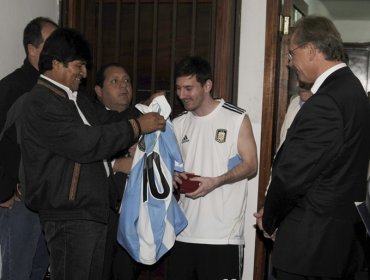 Evo Morales tras castigo de Messi: "Mi solidaridad con el mejor futbolista del mundo"