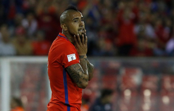 Arturo Vidal tras el partido: "Perdón mi Chile querido por equivocarme tanto"