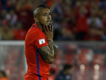 Arturo Vidal tras el partido: "Perdón mi Chile querido por equivocarme tanto"