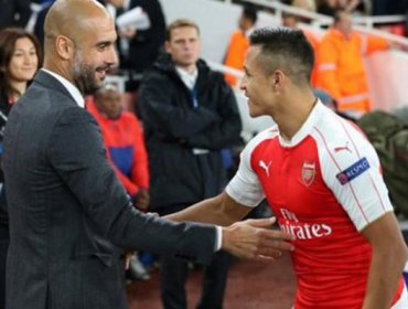 Guardiola disparó contra Alexis: "Aguero es mejor delantero que Sánchez"