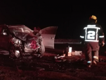 Fatal accidente automovilístico deja tres personas fallecidas en Melipilla