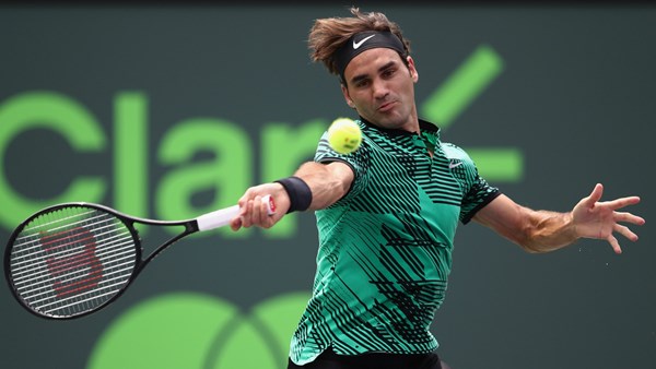 Federer le volvió a ganar a Nadal y festejó en Miami