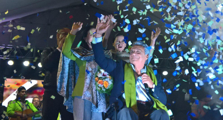 Oficialista Lenín Moreno gana las elecciones y se convierte en el nuevo Presidente de Ecuador