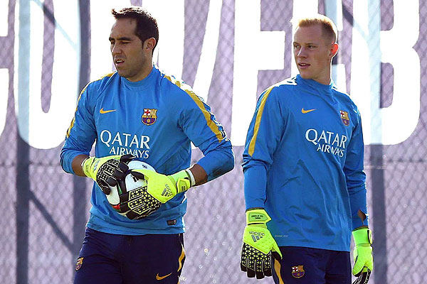 Ter Stegen tiene “fe” que Bravo recuperará la titularidad en el Manchester City