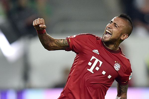 Arturo Vidal volvería a la acción este martes con el Bayern Munich