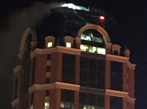 Se registra nuevo rebrote de incendio en torre Coraceros de Viña del Mar