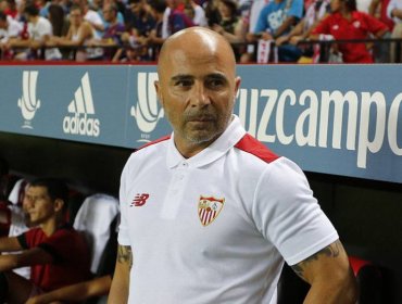 Dura derrota de Jorge Sampaoli tras caer goleado ante el Barcelona