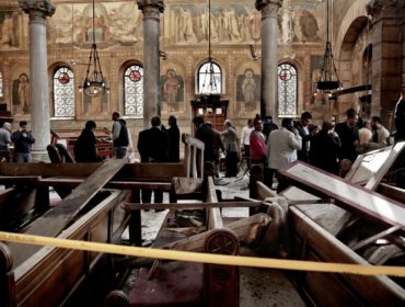 Una explosión en una iglesia en Egipto mata al menos a 25 personas