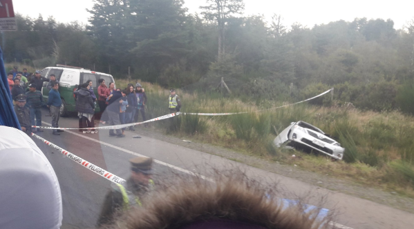 Fatal accidente automovilístico deja un fallecido y un lesionado en Dalcahue