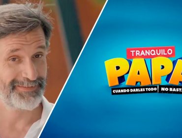 Mega sigue liderando la franja de las 20 horas con estreno de "Tranquilo Papá"