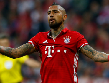 Vidal anotó y desperdició un penal en la derrota del Bayern ante el Madrid