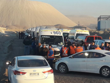 Dirigentes sindicales bloquean acceso a mina “Chuquicamata” en Calama