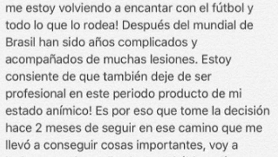 Felipe Gutiérrez cierra sus redes sociales con emotivas palabras