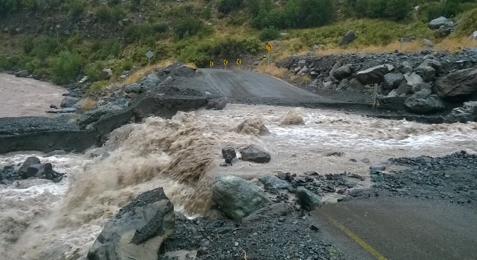 Onemi declara Alerta Amarilla para la comuna de San José de Maipo por sistema frontal