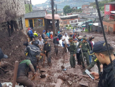 Aluviones en Colombia dejan al menos 17 víctimas fatales