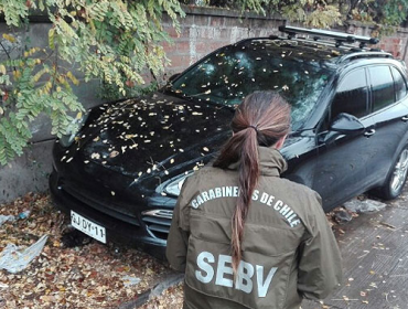 Carabineros encuentra el vehículo robado de Marcelo Salas en La Pintana