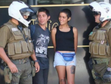 Con firma bimensual quedó el joven que tiró chorro de agua a Sebastián Piñera