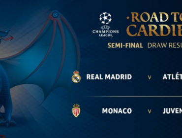 Semifinales de Champions: Real Madrid-Atlético y Mónaco-Juventus