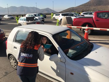 Onemi sale a la calle a entregar recomendaciones ante eventual tsunami en Valparaíso