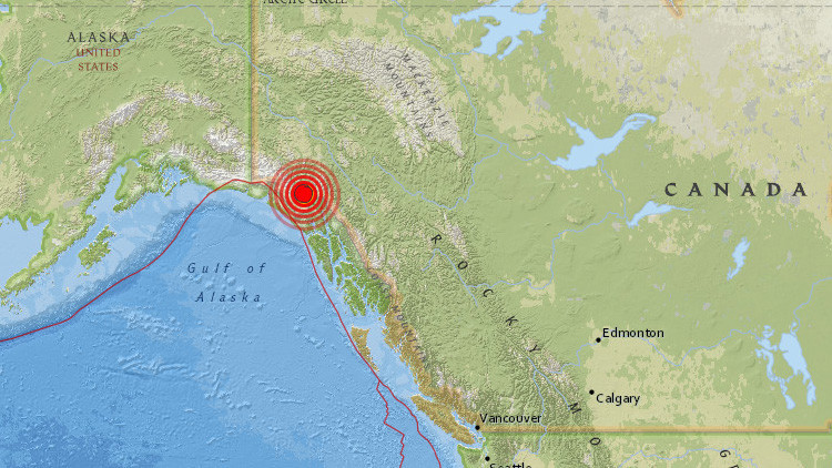 Sismo de 6,2 grados sacude fuertemente a Canadá