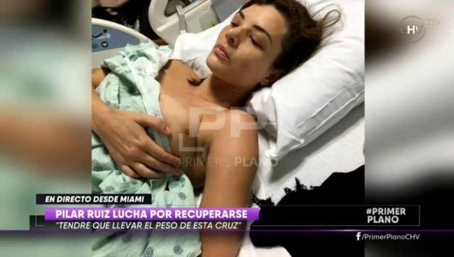 Importante logro de Pilar Ruiz en su recuperación tras accidente en Miami