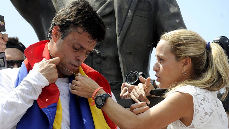 Tintori visita a Leopoldo López y asegura que se encuentra en buen estado de salud