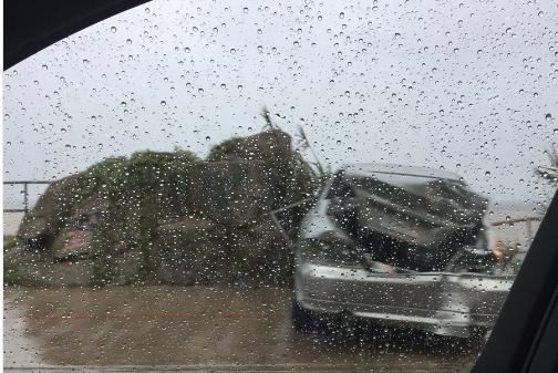 Accidente vehicular se registra en concurrida Avenida Borgoño de Reñaca