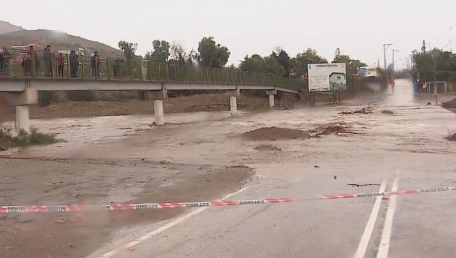 Municipio de Punitaqui pidió evacuar viviendas de La Silleta por peligro de alud