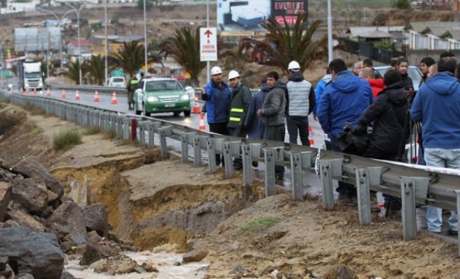 Autoridades declaran Alerta Roja en Región de Coquimbo por sistema frontal