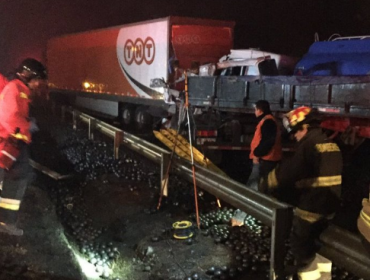 Fatal accidente: Colisión múltiple deja dos muertos y diversos lesionados en el Maule