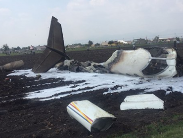 Tragedia en México: Avioneta se estrella en el aeropuerto de Toluca