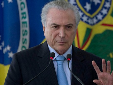 Michel Temer descarta renunciar a la Presidencia de Brasil