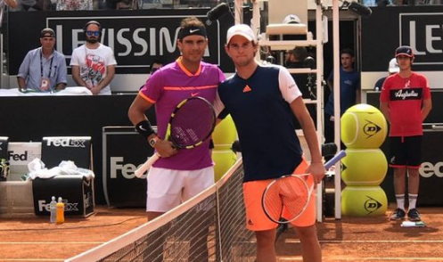 Dominic Thiem da la sorpresa y elimina a Rafa Nadal en Master de Roma