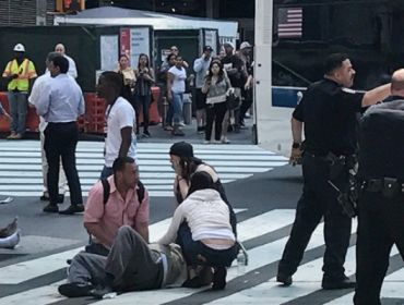 Impactante (+18): El momento del atropello masivo que ocurrió en el Times Square