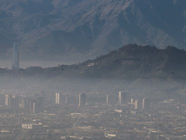 Preemergencia ambiental este lunes en Región Metropolitana