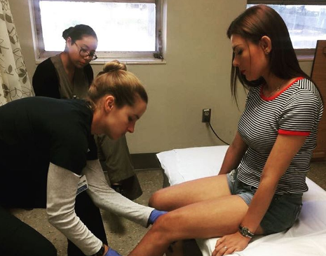 Pilar Ruiz muestra registros de su recuperación tras accidente en Miami