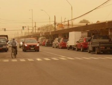 Tormentas de arena y fuertes vientos se esperan en la región de Tarapacá