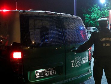 Carabineros detiene a menor de 14 años tras protagonizar tiroteo en Viña del Mar