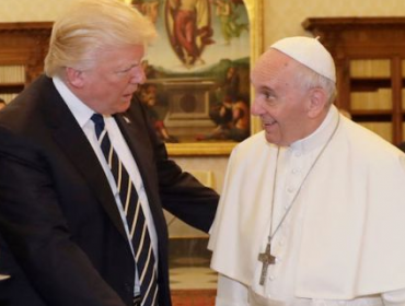 Donald Trump se reunió por primera vez con el Papa Francisco en el Vaticano