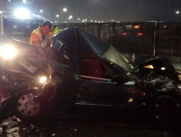 Colisión múltiple en autopista General Velásquez provoca gran congestión vehicular