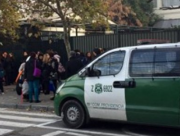 Robo millonario a colegio en Providencia obliga a la suspensión de clases